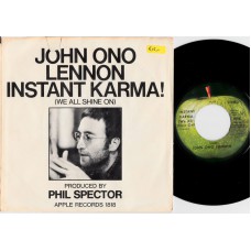 JOHN LENNON Instant Karma (Apple 1818) USA 1970 PS 45