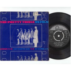 PRETTY THINGS On Film EP (Fontana 465311 TE) UK 1966 PS EP