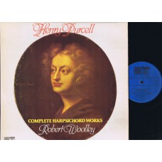 PURCELL Complete Harpsichord Works (Saga 5458/9) UK 1978 2LP Set