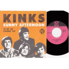 KINKS Sunny Afternoon (Pye) Holland PS 45