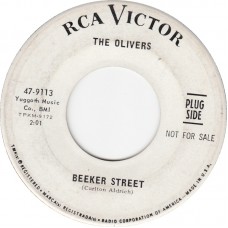 OLIVERS Beeker Street (RCA) USA 1966 Promo 45