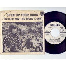 RICHARD AND THE YOUNG LIONS Open Up Your Door (Original) USA 1967 PS 45