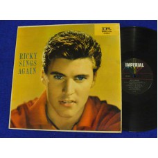 RICK NELSON Ricky Sings Again (Imperial) USA 1958 Mono LP