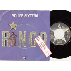 RINGO STARR You're Sixteen / Devil Woman (Apple 5530) Germany 1973 PS 45