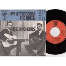 RIPCHORDS Hey Little Cobra / The Queen (CBS 1381) Holland 1963 PS 45