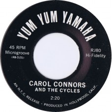 CAROL CONNORS AND THE CYCLES Yum Yum Yamaha (NTC) USA 1964 45