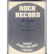 ROCK RECORD by Hounsome & Chambre (1979) UK Book