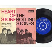 ROLLING STONES Heart Of Stone / What A Shame / The Last Time / Play With Fire (Decca 457066) Holland 1965 PS EP