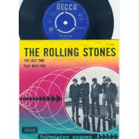 ROLLING STONES The Last Time / Play With Fire (Decca F 12104) Holland 1965 PS 45