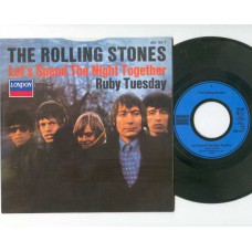 ROLLING STONES Let's Spend The Night Together / Ruby Tuesday (London 882152-7) Germany PS 45 (1989 re.)