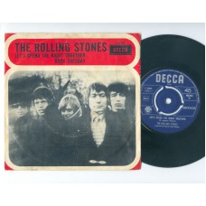 ROLLING STONES Let's Spend The Night Together / Ruby Tuesday (Decca F 12546) Holland 1966 PS 45 (Garage Rock, Psychedelic Rock)