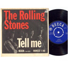 ROLLING STONES Tell Me (Decca) Sweden PS 45