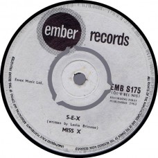 MISS X Christine / S-E-X (Ember) UK 1963 45