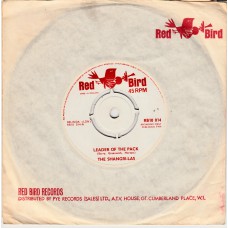 SHANGRI-LAS Leader Of The Pack / What Is Love (Red Bird 014) UK 1964 CS 45
