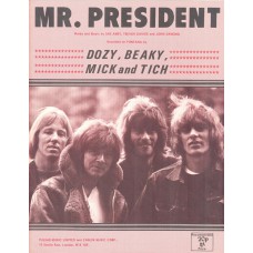 DOZY BEAKY MICK AND TICH Mr. President (Sheet Music) UK