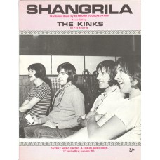 KINKS Shangrila (Sheet Music) UK