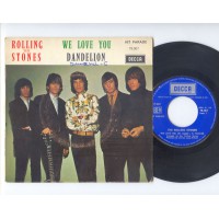 ROLLING STONES We Love You / Dandelion (Decca 79007) France 1967 PS 45