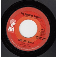 SURPRISE PACKAGE Free Up (Part 1&2) (LHI 10)  USA 1968 45
