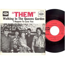THEM Walking In The Queens Garden / I Happen To Love You (Capitol CLF 503) France 1968 PS 45