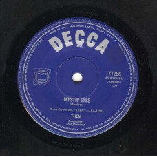 THEM Mystic Eyes / If You And I Could Be As Two (Decca 7268) Australia CS 45