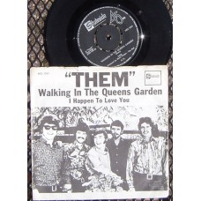 THEM Walking In The Queens Garden / I Happen To Love You (Stateside 1241) Holland 1968 PS 45