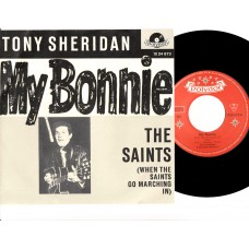TONY SHERIDAN My Bonnie (Polydor) Germany Re. PS 45