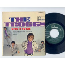 TROGGS Give It To Me +3 (Fontana) French PS EP