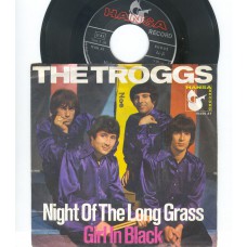 TROGGS Night Of The Long Grass / Girl in Black (Hansa 19556) Germany 1967 PS 45