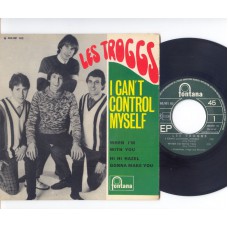 TROGGS I Can't Control Myself / When I'm With You / Hi Hi Hazel / Gonna Make You (Fontana) France 1966 PS EP