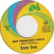 FEVER TREE San Francisco Girls / Come With Me (UNI 55060) USA 1968 45