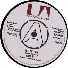 KRIS IFE Out Of Time / Crazy In Love With You Baby (United Artists UP 36010) UK 1975 Demo 45