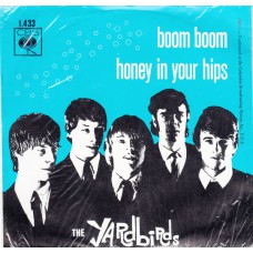 YARDBIRDS Boom Boom / Honey In Your Hips (CBS 1433) Holland PS re. 45