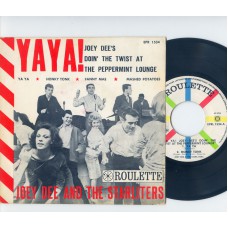 JOEY DEE AND THE STARLITERS YAYA! / Honky Tonk / Fanny Mae / Mashed Potatoes (Roulette 1534) Holland PS EP